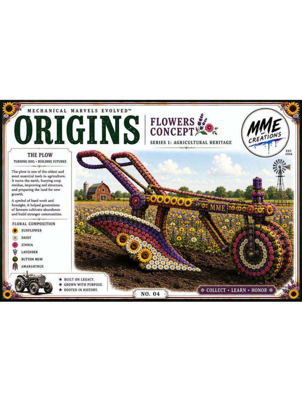 4659 Plow Farm Mode 8x10 Glossy Print